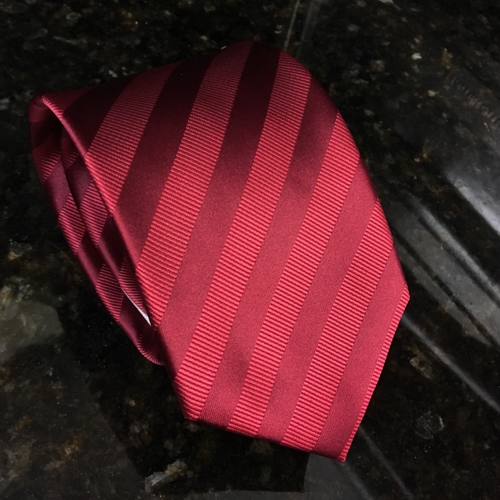 Men’s Christmas Holiday Red Tie